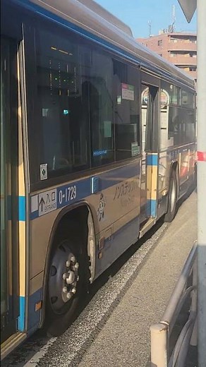 横浜市営バス ０ー１７２９号車 ２０２系統 横浜駅西口行 宮田町バス停発車 #横浜市営バス #国道16号 #宮田町 #いすゞ #エルガノンステップバス #isuzu #yokohama #shorts