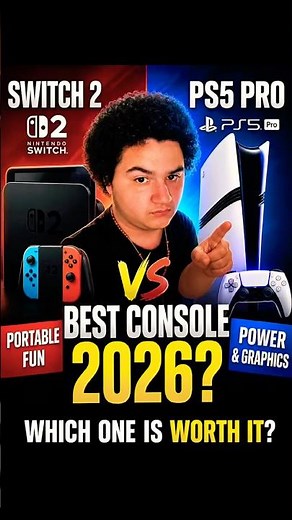 PS5 Pro or Switch 2? The Ultimate 2026 Console Showdown #gamesconsole #vs