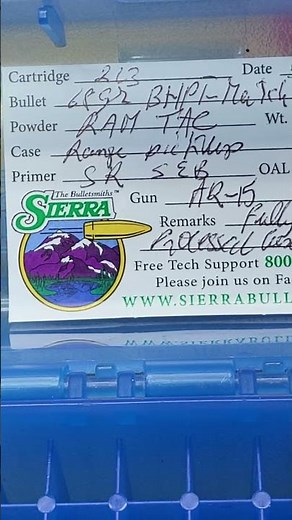 Hornady 68gr BTHP Match, 223 load data