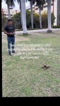 My esp32 bassed flight controller build journey.