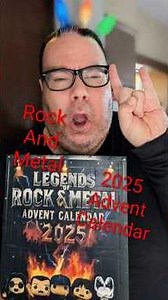 Rock and Metal Advent Calendar Day01 for 12/01/2025 #advent #christmas #calendar #vlog #rock #metal