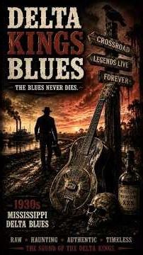【🇺🇸1930s Mississippi Delta Blues】Delta Kings Blues at the Crossroads 🎸 #deepsouth #shorts