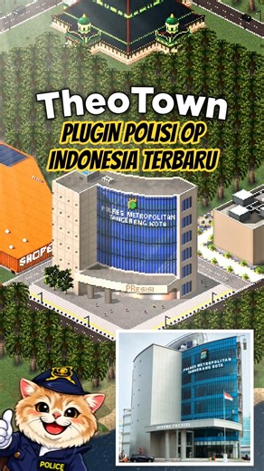 TANGERANG METRO POLICE'S LATEST POLICE OP PLUGIN IN THEOTOWN! #shorts