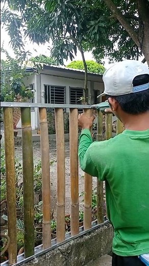 Bamboo Fence Idea / Bakod na Kawayan Buho