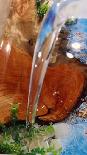 1K views · 14 reactions |  Make an Ocean-Style River Table |...