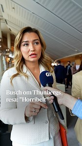 80K views · 1K reactions | Greta Thunberg skulle resa till Gaza för att bidra med nödhjälp – men blev i stället gripen och deporterad av Israel. Nu kritiseras hon av Ebba Busch (KD). – Det är en horribel aktion och det är horribelt att sätta sig själv i centrum mitt i en humanitär kris, säger hon. Läs mer här: https://www.gp.se/politik/buschs-kanga-mot-thunberg-skriker-att-hon-ar-kidnappad.6c11288d-aa3a-4b00-a0d6-bfa369824e64 | Göteborgs-Posten | Facebook