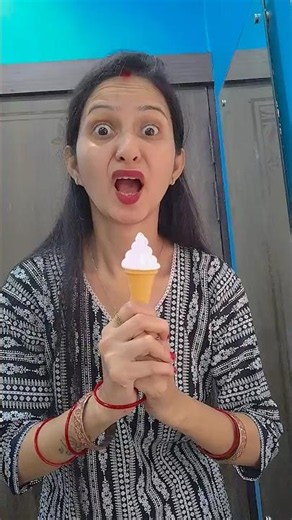 Akshita or mummy kaisi icecream kha rahe the 🍦#short #ytshorts #trending #viral #comedy #subscribe