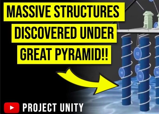 Huge structures discovered two kilometres below pyramid of Khafre