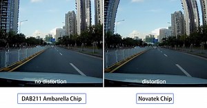 Azdome DAB211 Car DashCam - No Video Distortion and Fast GPS Locking