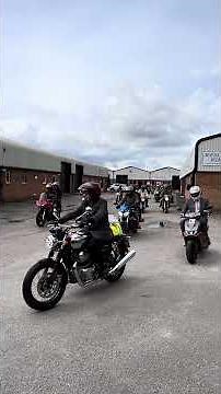 Distinguished Gentleman’s Ride Departing Zombie Motorcycles