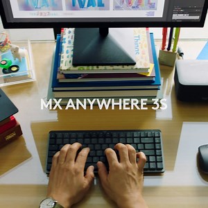 Boost your productivity, wherever you go. The MX Anywhere 3s mouse is your ultimate companion for seamless workflow. With its advanced features and compact design, experience remarkable performance on any surface! Level up your productivity. Get the MX Anywhere 3s mouse now! 🖱️ #BetterTogether #MXLifestyle | Logitech