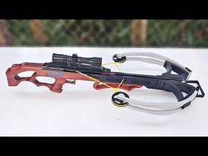 DIY Crossbow - How I made a powerful crossbow