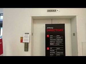 Montgomery hydraulic Elevator At JCPenney Dadeland Mall Kendall Miami FL Epic Fail 😭