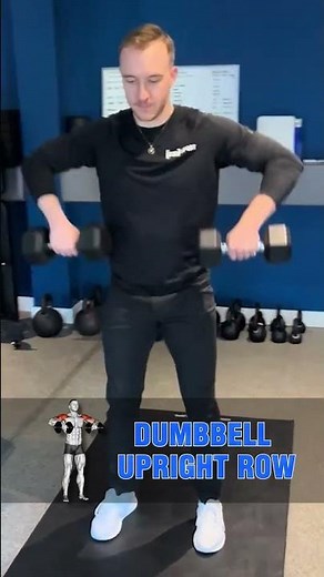 Dumbbell Upright Row | Shoulder Strength & Upper-Back Control – Chicago, IL