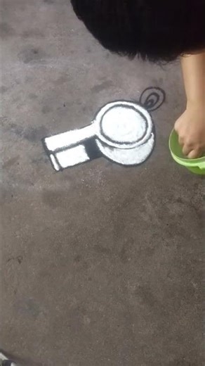 tvk whistle symbol // விசில் கோலம் #thalapathy #vijay #tvk #tvkvijay #trending #viral #youtube #yt