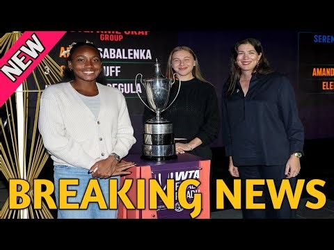 🎾 WTA Finals 2025 Riyadh Draw Unveiled! Coco Gauff, Swiatek & Sabalenka Go HEAD TO HEAD for Glory!