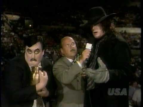1992 Summerslam Spectacular: Undertaker & Paul Bearer