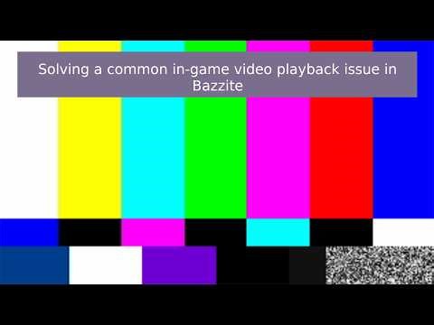 Solving a common in-game video playback issue in Bazzite