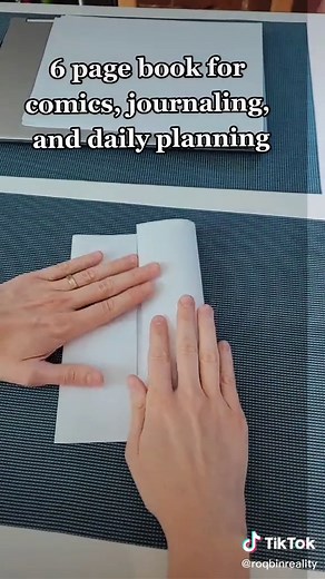 How to Make a 6-Page Book from One Piece of Paper | DIY Tutorial