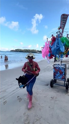 Vendendo na praia