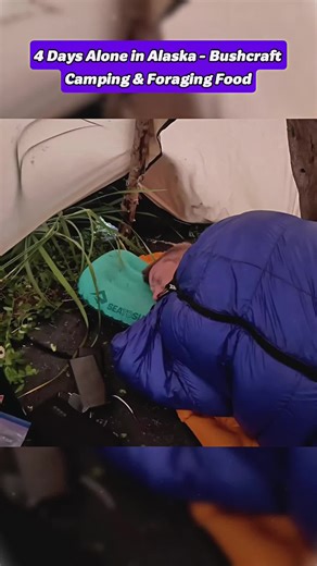 4 Days Alone in Alaska: Bushcraft Camping Adventure