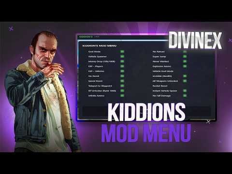 GTA 5 Mod Menu PC / Free Cheat, Money Hack & Online Mods (WORKING) | Kiddions Mod menu