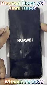 How To Huawei Y61 Hard Reset || Huawei Y61 Pattern/Pin Lock Unlock | Without Pc 2025 #huawei #reset