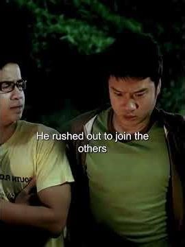 The three of them froze too scared to move as footsteps approached the tent #moviereview