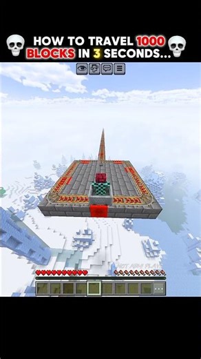 Minecraft: 1000 Blocks In 3 Seconds... 😱🤯