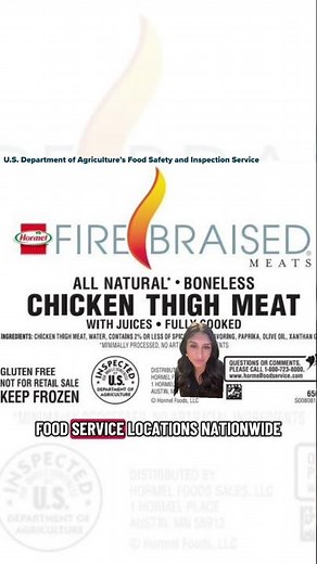 ⚠ Massive chicken recall alert ⚠ Hormel foods pulling millions of pounds of frozen chicken