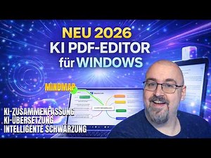 AI PDF Editor for Windows: Translate, redact, summarize – all in one