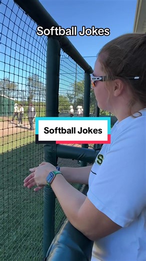 Softball jokes #softball #jokes #softballfunny #softballjokes #collegesoftball #ball #njcaasoftball #collegesoftballplayer #softballtiktoks #cobrassoftball