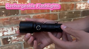 Watch Rechargeable Compact Flashlights on Amazon Live