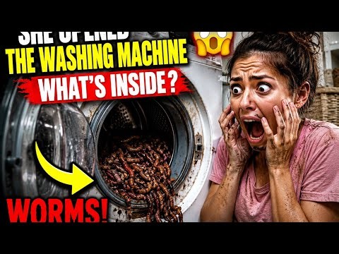 She Opened The Washing Machine And SCREAMED_ 😱 #horrorhorror #scary #thriller #jumpscare