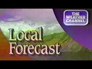 The Weather Channel San Antonio Local Forecast June 6, 1992