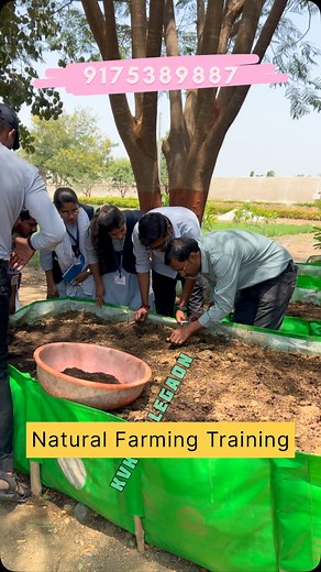 Organic Farming Training At KVK Malegaon #ınstagood #instamood #trending #agriculturelife #organic #training | Pranav Ahire