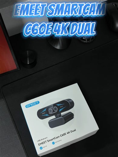 EMEET C60E 4K Dual Webcam Review and Features