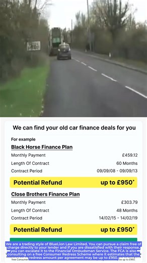 🚨ATTENTION: MILLIONS OF UK DRIVERS AFFECTED Have you checked if you’re owed money back from your car finance? If you financed a car between 2007–2020, you could be owed up to £950* per agreement. Millions are already claiming their refunds after lenders were caught mis-selling. ✅ Start your online refund check now – no paperwork, no hassle, just answers. If you were mis-sold this could be cash back into your pocket *on the 1st August 2025 the Supreme Court ruled in the case of Johnson vs FirstR