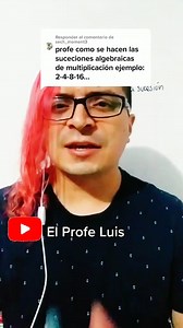 ⚡Sucesión Geométrica ⚡ #matematicas #elprofeluis #sucesion | El Profe Luis