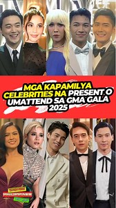 269K views · 2.6K reactions | Mga Kapamilya Celebrities na present o umattend sa GMA Gala 2025 | Showbiz Philippines | Facebook