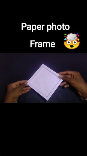 how to make paper amazing photo frame #photoframe