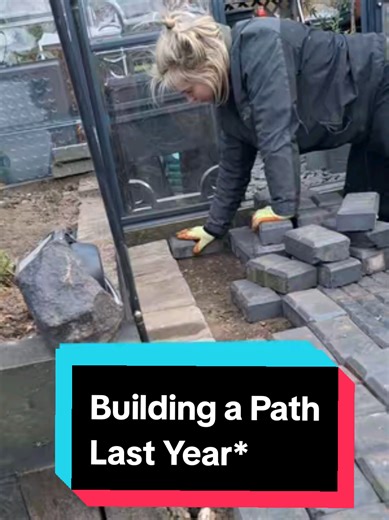 Creating a Quirky Garden Path to My Greenhouse