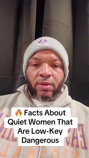 🤫🗝️Quiet women aren’t harmless. They’re just efficient. They observe more than they speak, clock patterns in silence, and make decisions without announcements. While everyone else is loud and leaking intentions, she’s gathering data. Her calm isn’t confusion. It’s restraint. Her silence isn’t weakness. It’s strategy. She doesn’t argue much because she already knows where this goes. She doesn’t chase clarity because she reads energy like subtitles. When she finally moves, it looks sudden to you