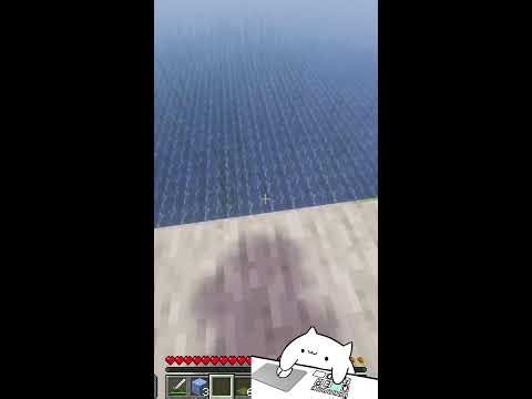 Making Turtle Helmet in Minecraft || #shorts #minecraft