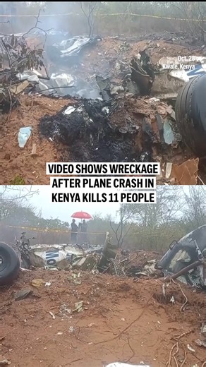 A plane crash killed 11 people, mostly foreign tourists, in Kenya’s coastal region of Kwale on Tuesday. The airline, Mombasa Air Safari, said in a statement that eight Hungarian and two German passengers were onboard, and that the Kenyan pilot was also killed. | AP
