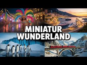 INSIDE the World’s LARGEST Model Railway: Miniatur Wunderland Hamburg [4K HDR] #miniaturwunderland