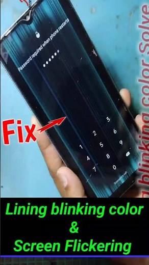 ✅Fix Screen Flickering On mobile screen & Display Line Problem - Display Blinking Issues in #shorts