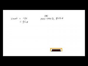 Square wave generation using timer in 8051