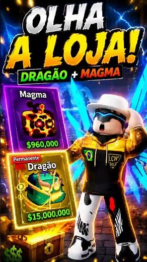 CHECK OUT THE BLOX FRUITS SHOP! DRAGON AND MAGMA ARE HERE 😱🔥