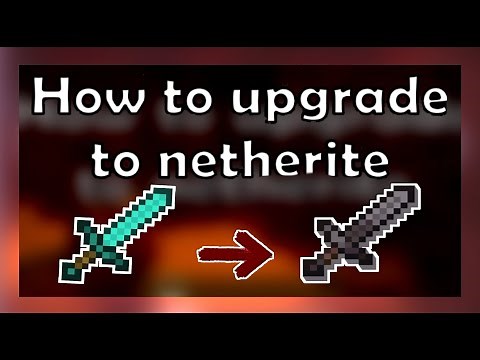 How to upgrade tools and armor to NETHERITE! || MINECRAFT TUTORIALS - BEDROCK AND JAVA EDITION